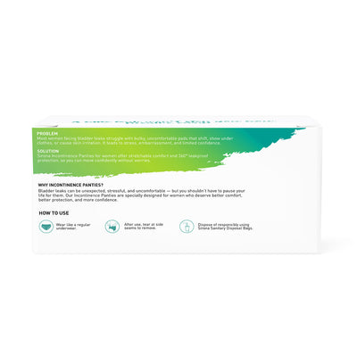 Incontinence Panties for Women - Pack of 10