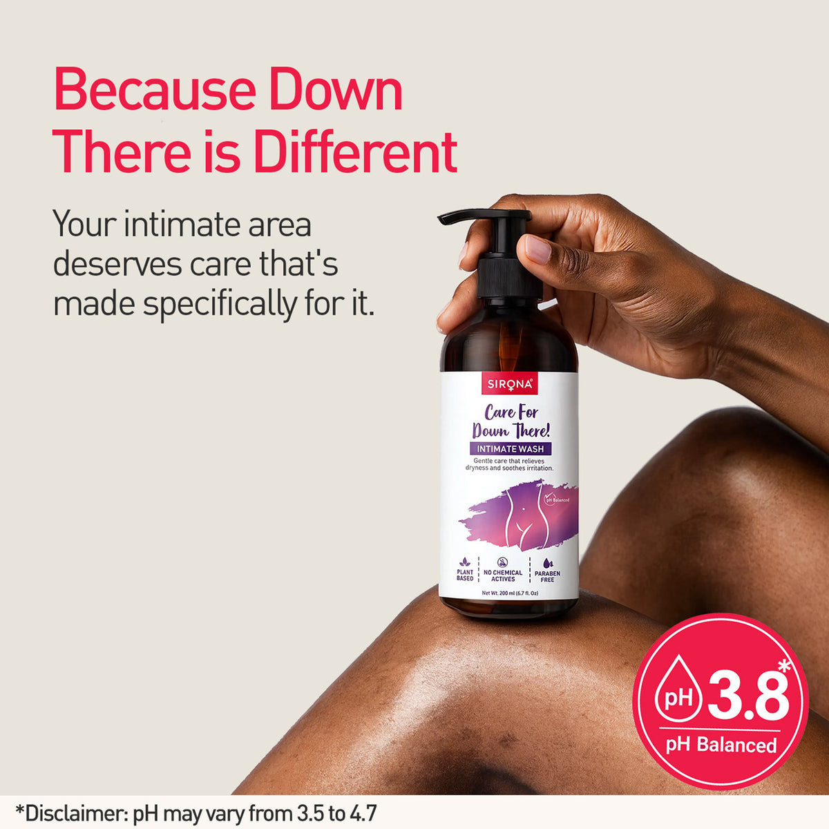 Natural pH-balanced Intimate Wash (200 ML)