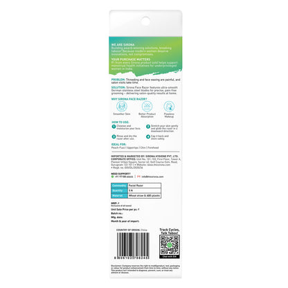 Blink and Glow Face Razor (Pack of 5 Razor)
