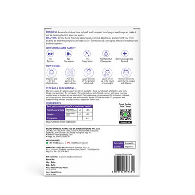 Acne Pimple Patch For Face (Pack of 36 Patches)