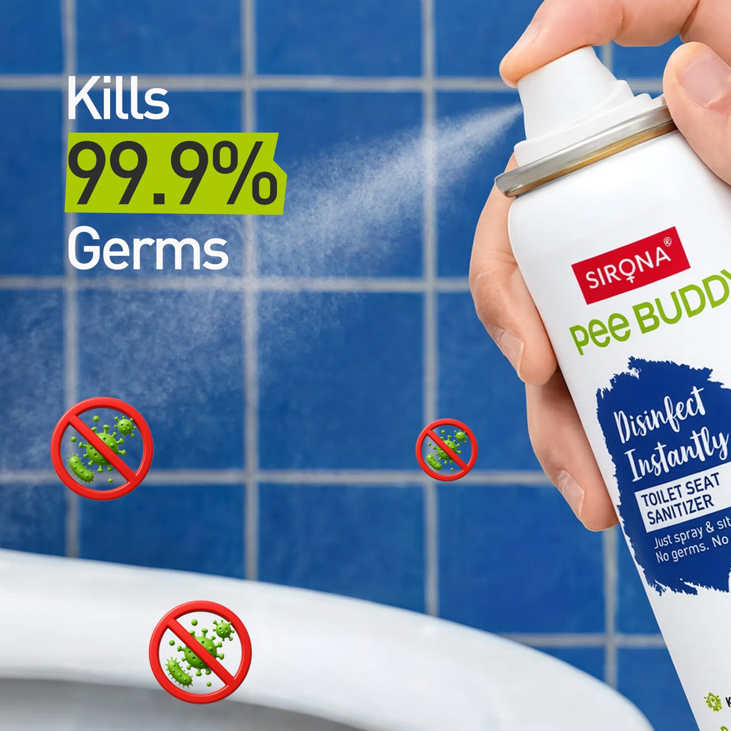 PeeBuddy Toilet Seat Sanitizer