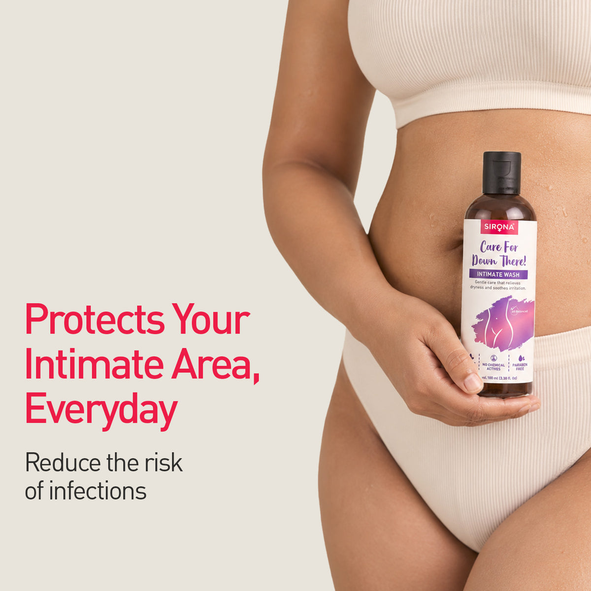 Natural pH-balanced Intimate Wash (100 ML)