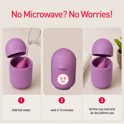 Menstrual Disc | Portable Sterilizer Combo