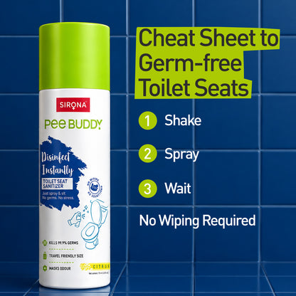 PeeBuddy Toilet Seat Sanitizer