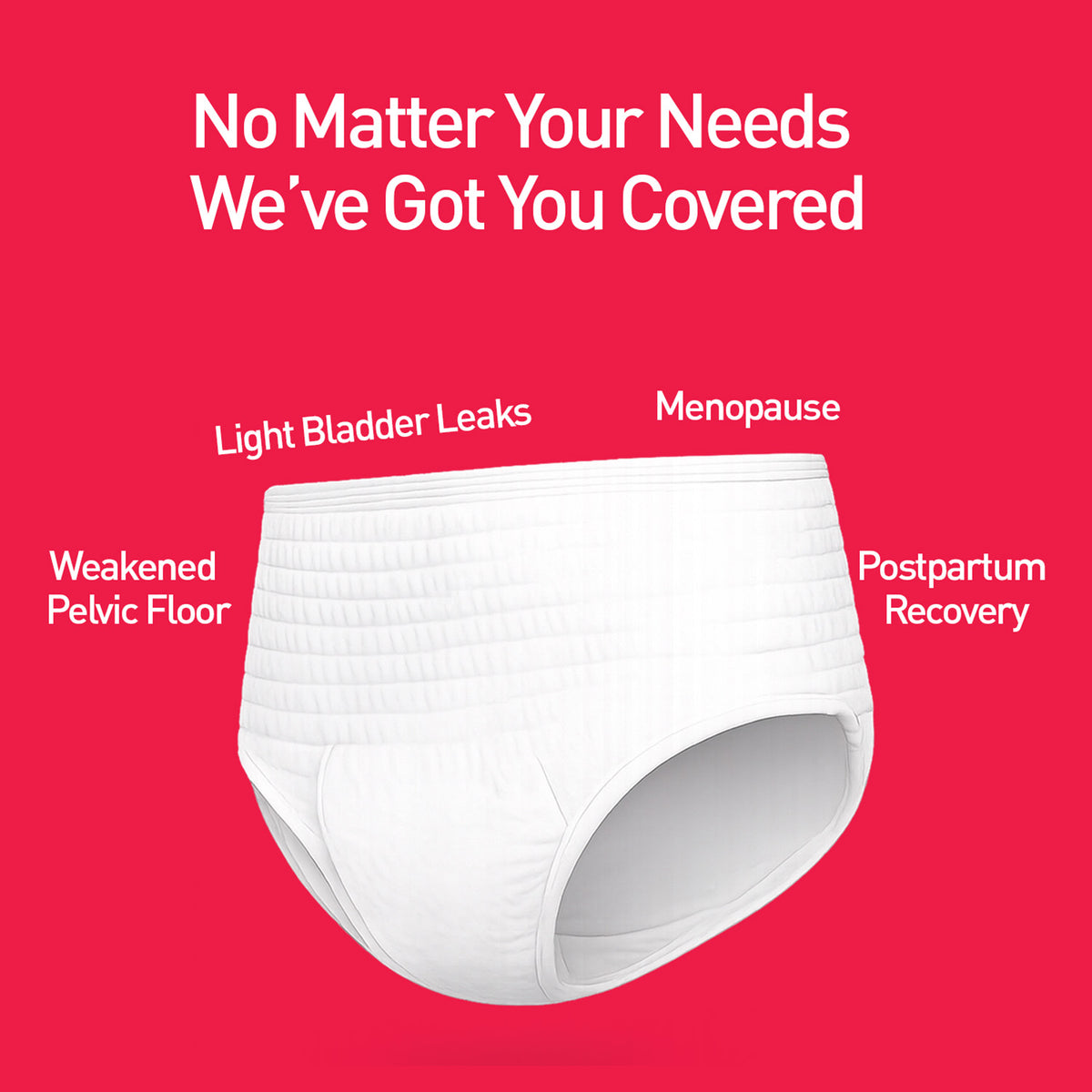 Incontinence Panties for Women - Pack of 10