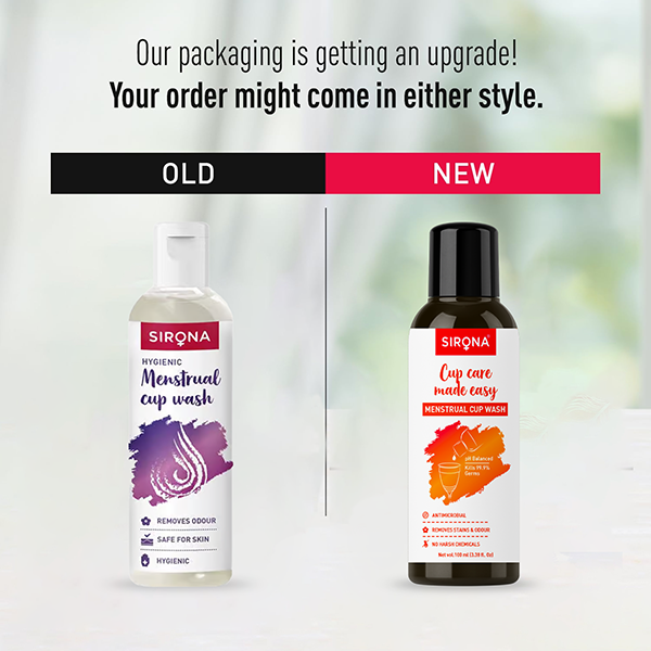 Natural Menstrual Cup Wash – 100 ml