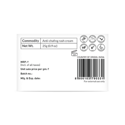 Sirona Anti-Chafing Rash Cream