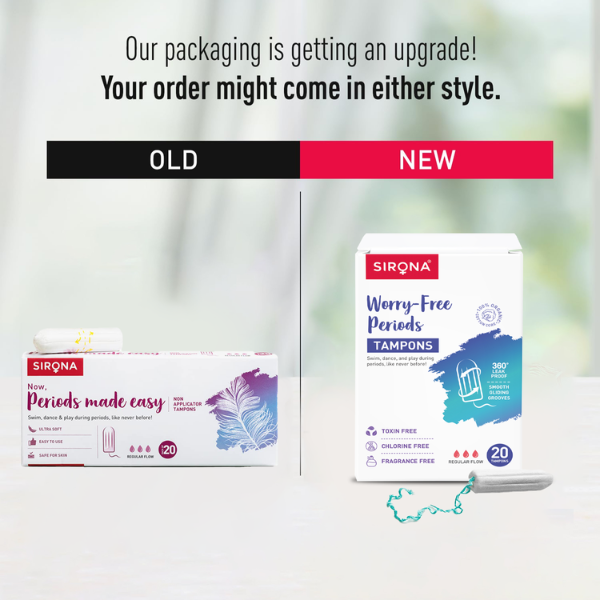 Sirona Regular Flow Tampons