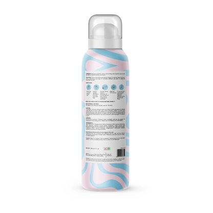 Sirona Hair Removal Spray Foam with Aloe Vera Extracts and Rose Fragrance | For Legs, Arms &amp; Underarms | Removes Hair in 10 Minutes | Parabens Free | Dermatologically Tested | 200 ml