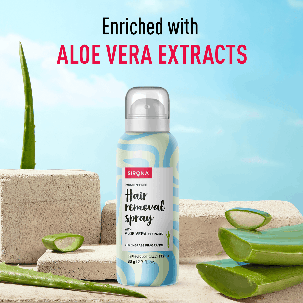 Lemongrass Hair Removal Spray