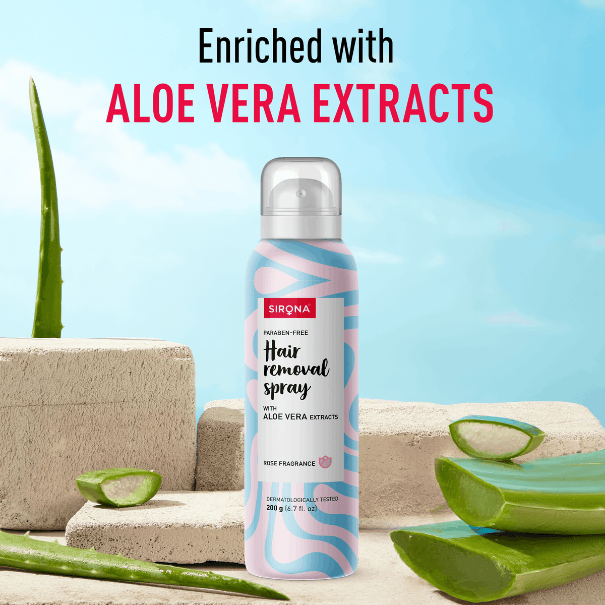 Rose Hair Removal Spray