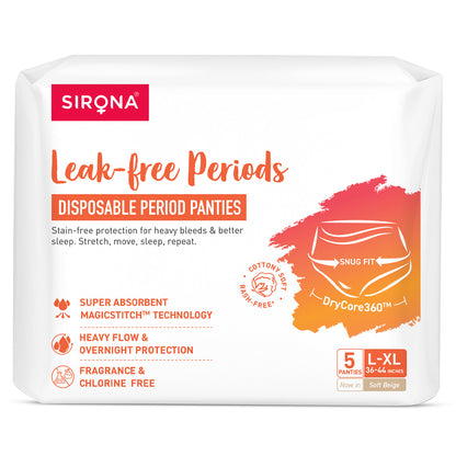 Disposable Period Panties for Women