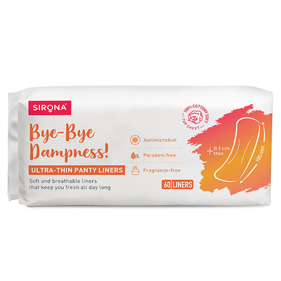 🎁 Dry Comfort Panty Liners (Pack of 60 Liners) - 60 Liners