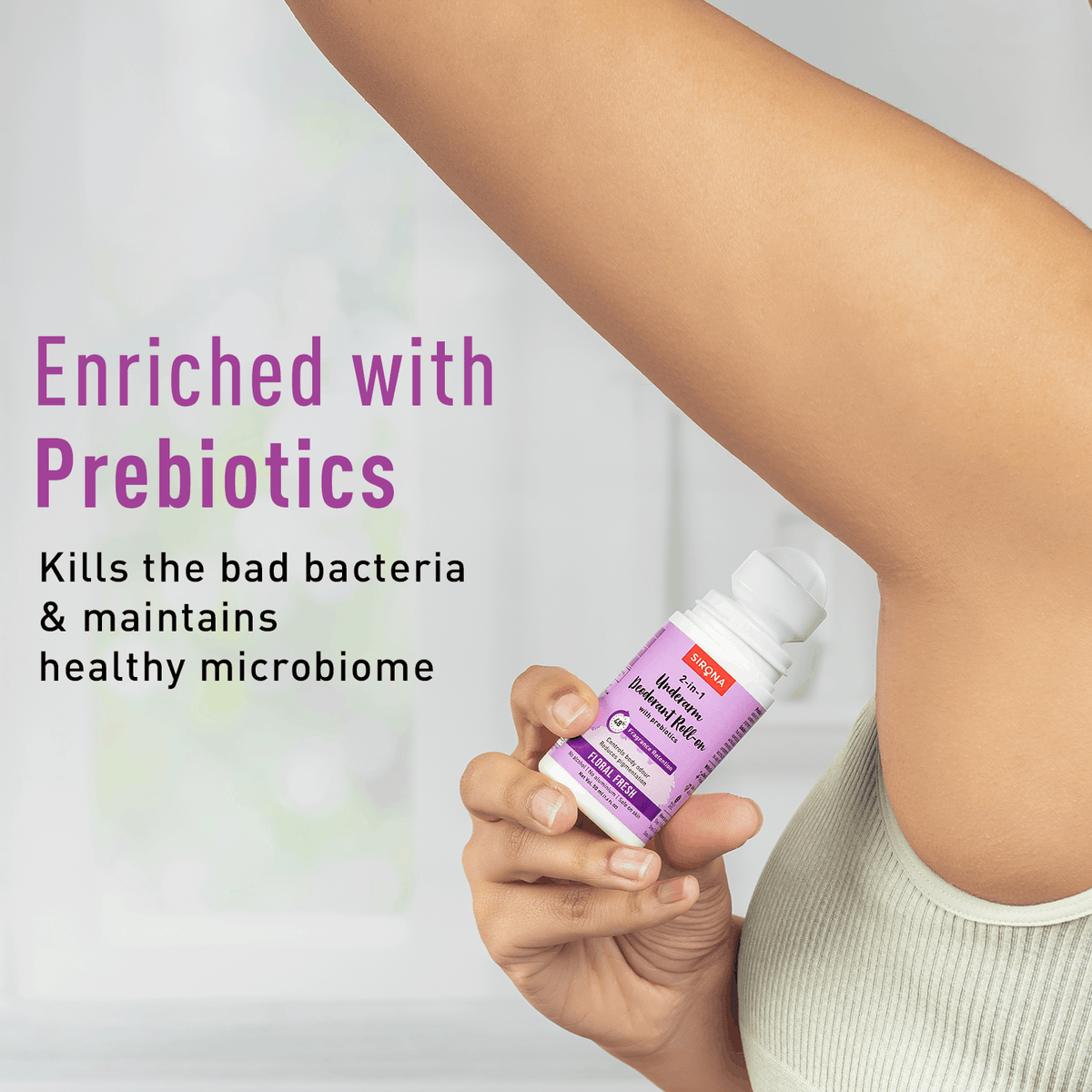 Underarm Roll On &amp; Sweat Pads Duo