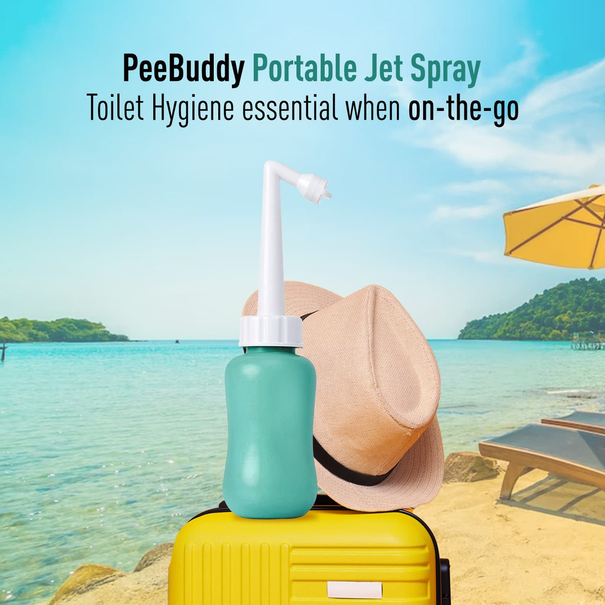 PeeBuddy Portable Jet Spray - 350ml Volume