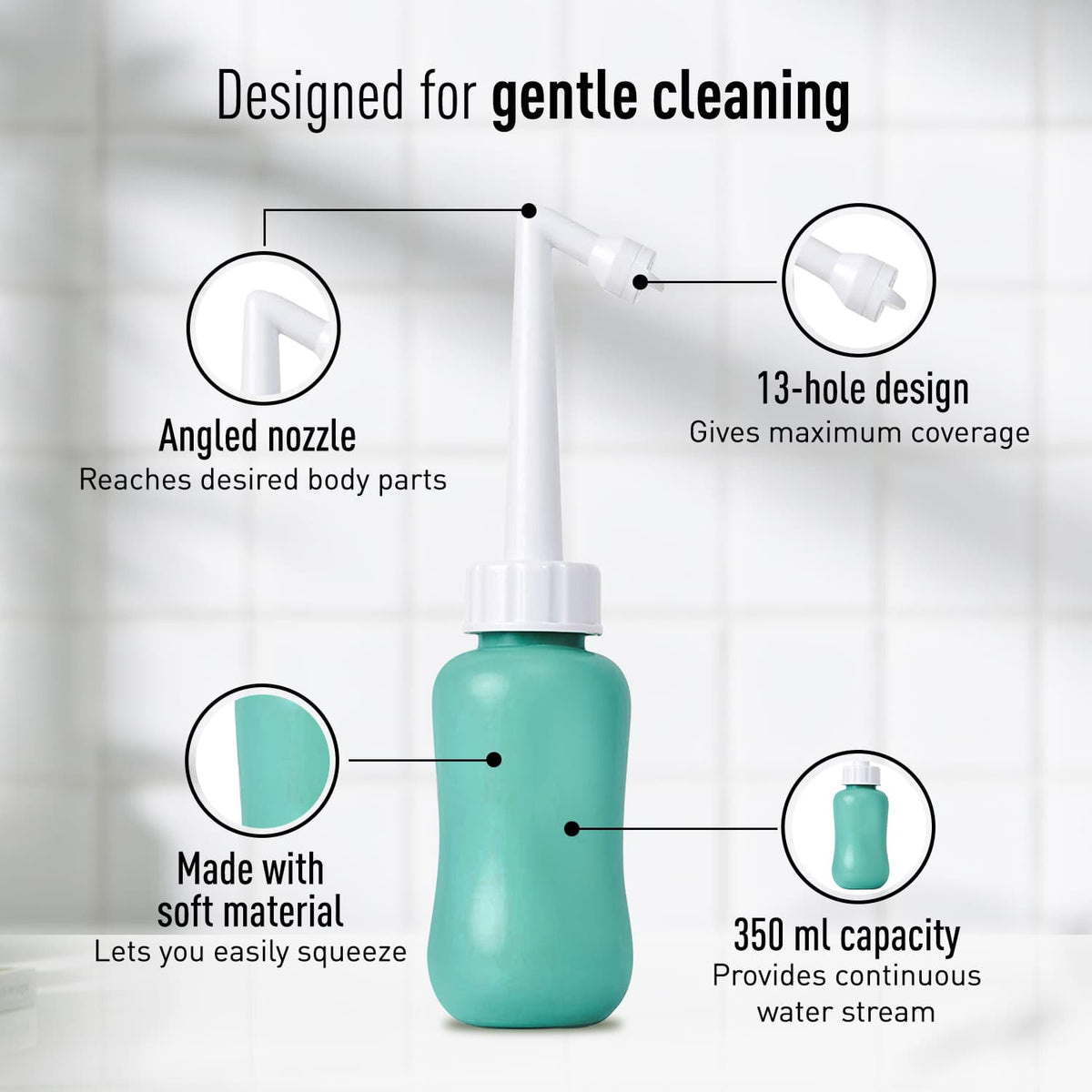 PeeBuddy Portable Jet Spray - 350ml Volume