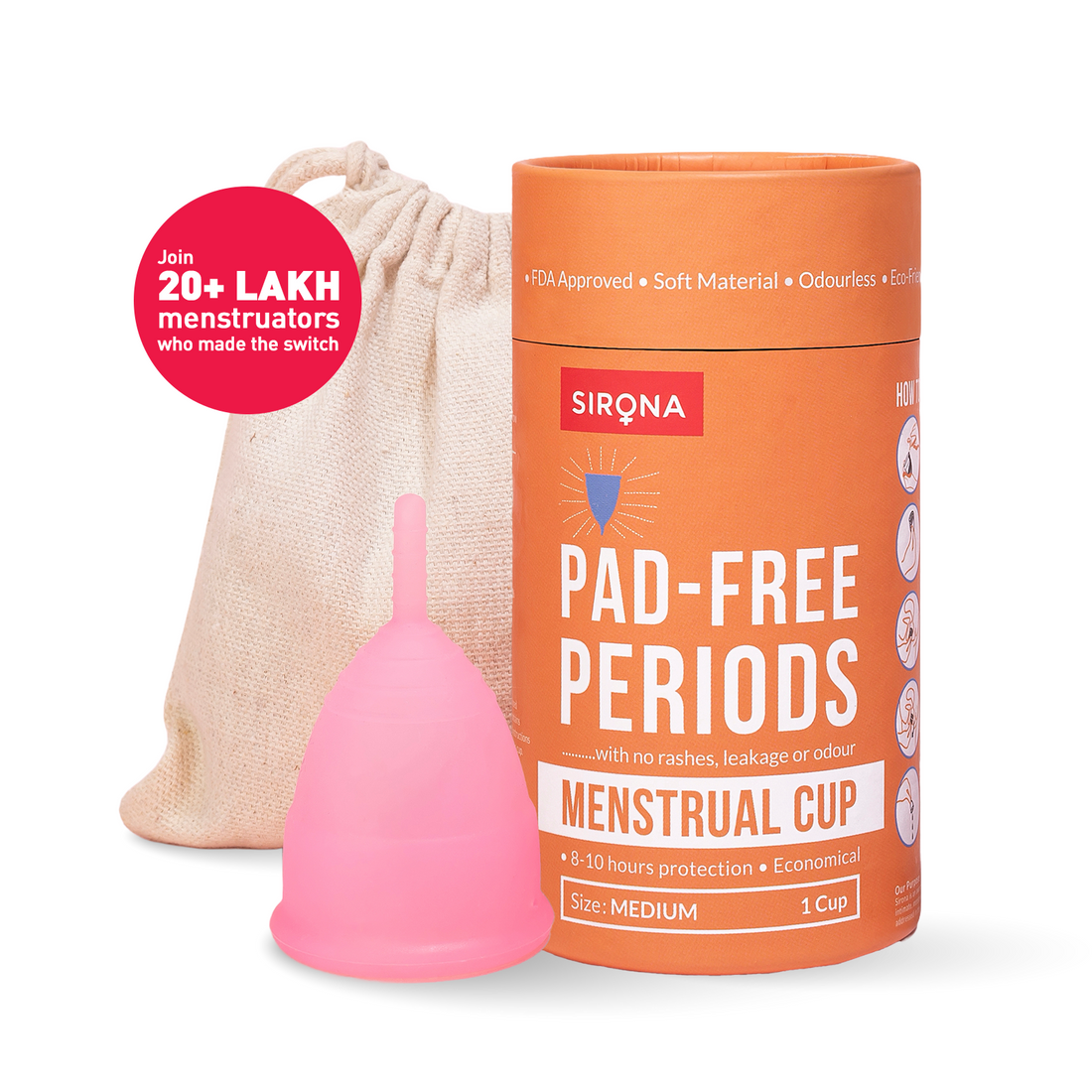 Sirona Menstrual Cup