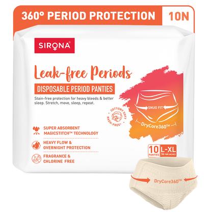 Disposable Period Panties for Women