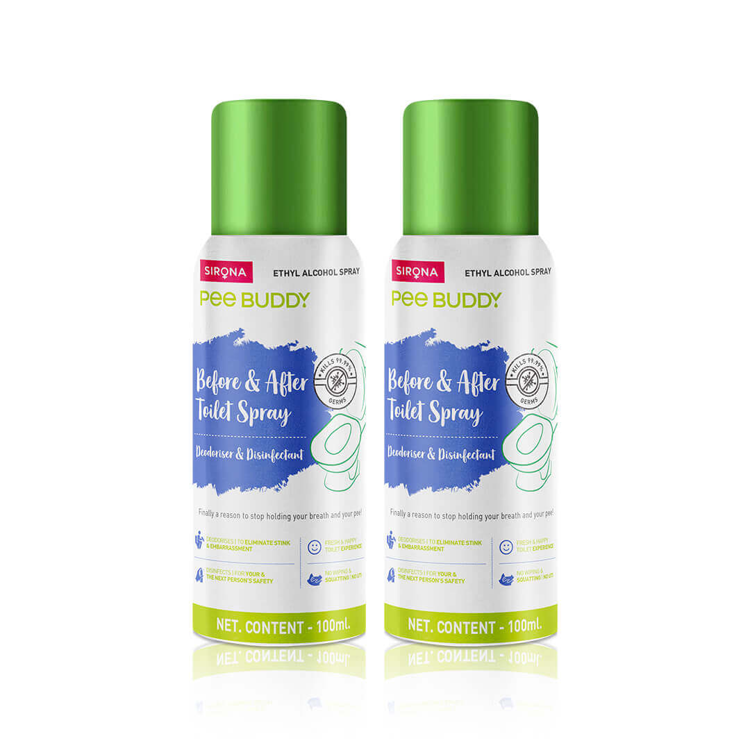PeeBuddy Toilet Seat Sanitizer Duo