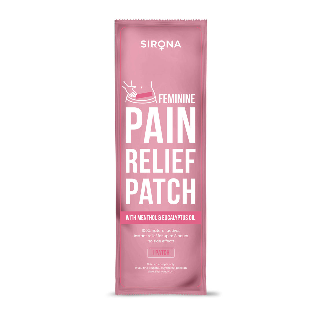 Sirona Period Pain Relief Patch - 1 Patch