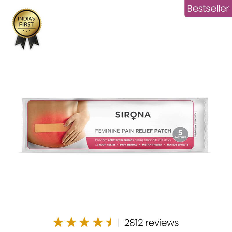 Sirona Period Pain Relief Patches
