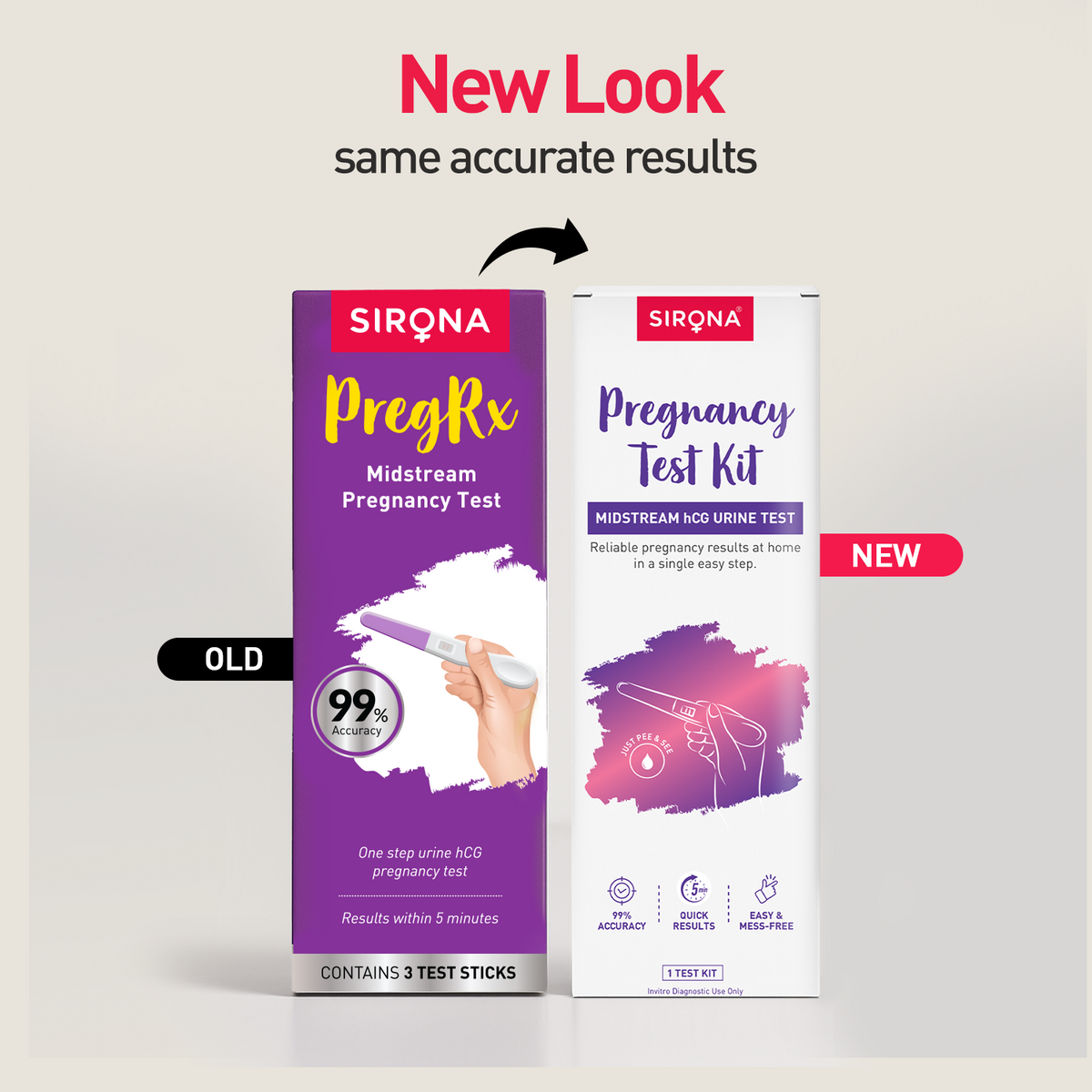 PregRx Midstream Pregnancy Test