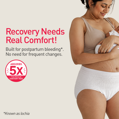 Postpartum Maternity Panty (1 Pack of 10 Panties)