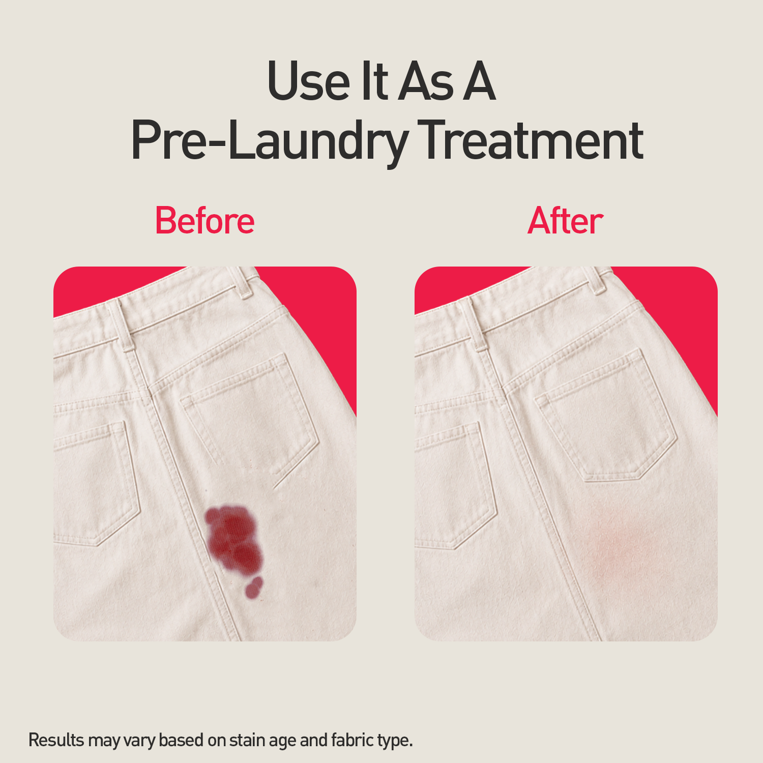 Period Stain Remover Wipes - Pack of 10