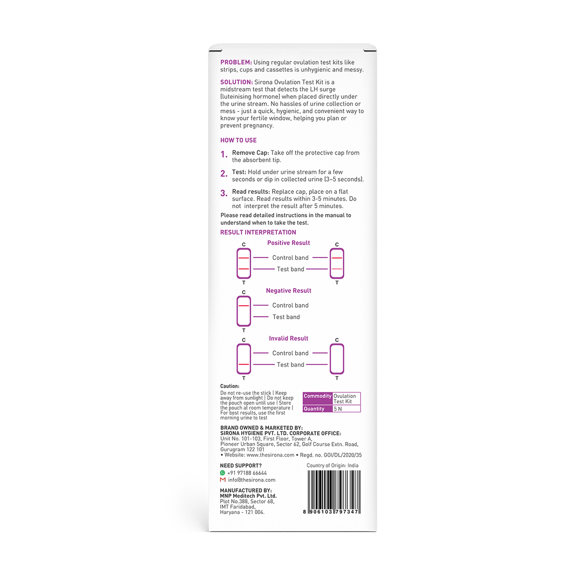 Ovulation Test Kit