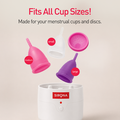 Menstrual Disc | Electric Sterilizer Combo