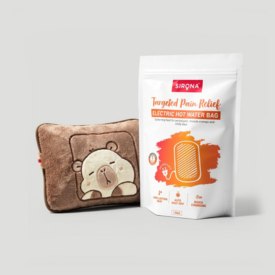 Cute Teddy Electric Hot Water Bag for Period Pain, Cramps &amp; Relaxation