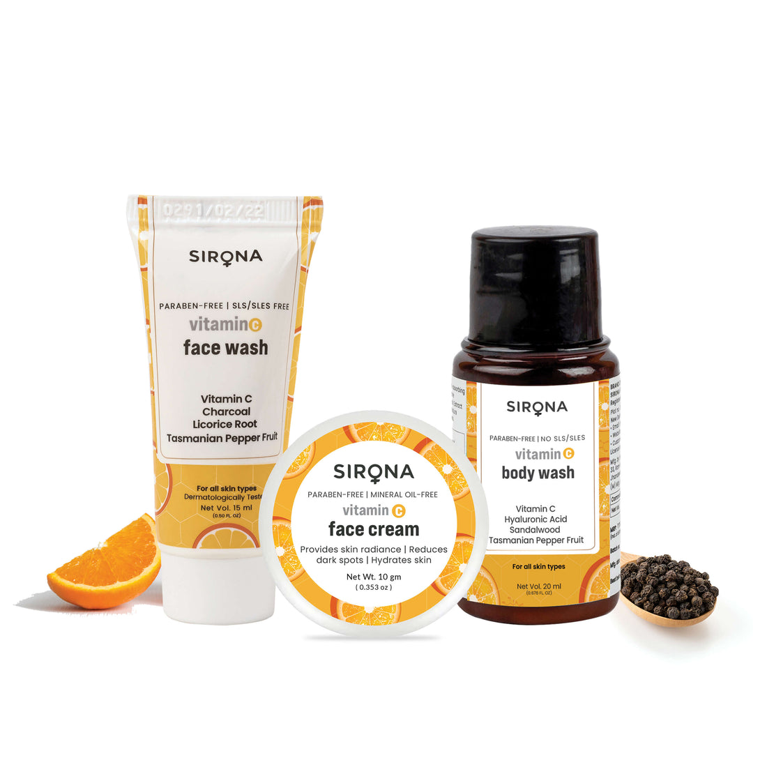 Vitamin C Range Mini Pack