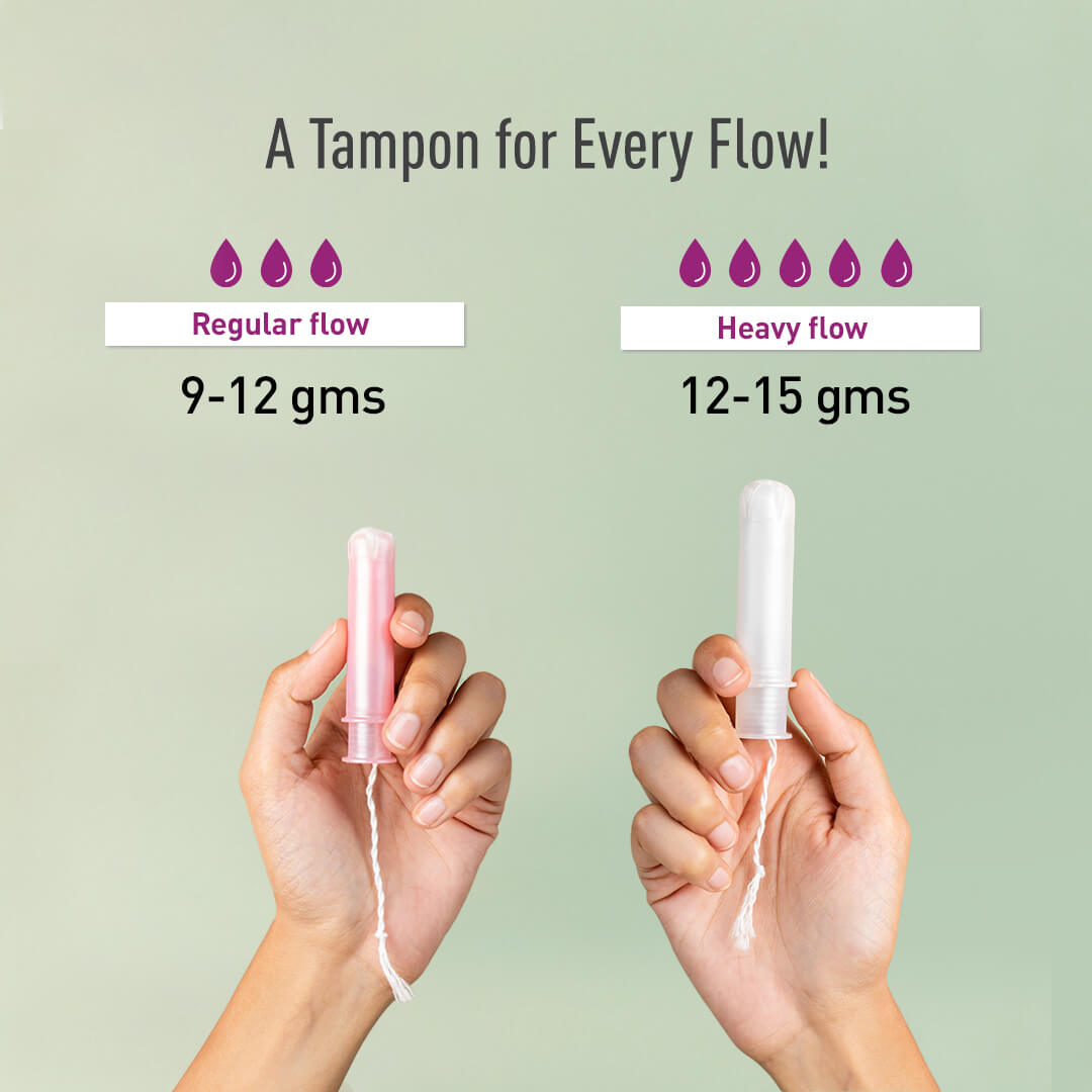 Sirona Applicator Tampons for Normal Flow | BPA-free Tampon Applicator, Ultra Soft, FDA Approved, Dermatologically tested - (16 Pcs)