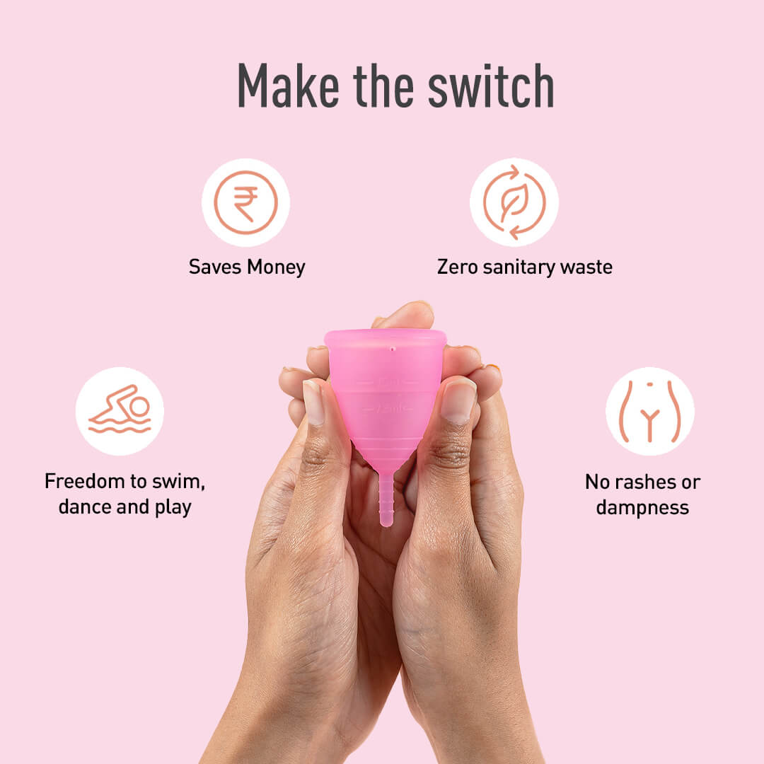 Menstrual Cup &amp; Sterilizer Kit - FREE Mini Intimate Wash