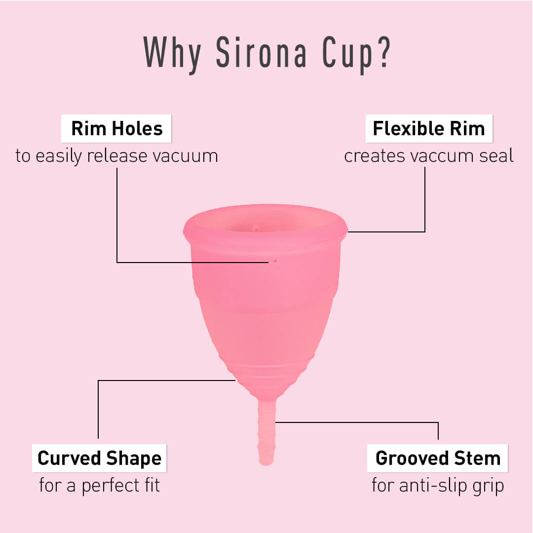 Menstrual Cup &amp; Sterilizer Kit - FREE Mini Intimate Wash