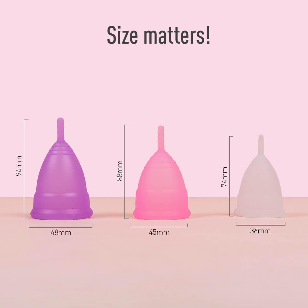 Menstrual Cup &amp; Sterilizer Kit - FREE Mini Intimate Wash