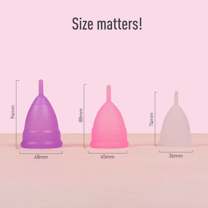 Menstrual Cup &amp; Sterilizer Kit - FREE Mini Intimate Wash