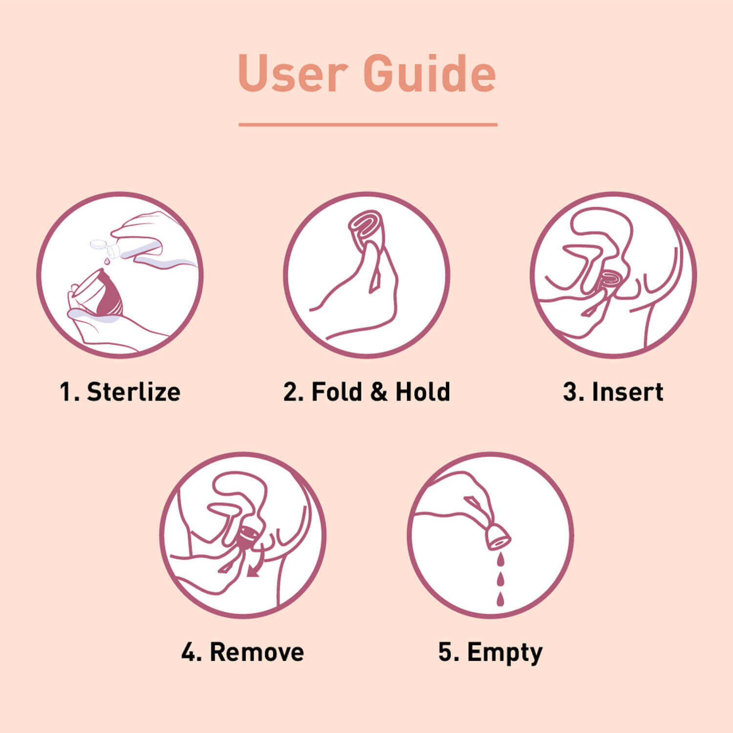 Sirona Reusable Menstrual Cup with Menstrual Cramp Relief Oil (9 ml)