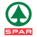 Spar logo with a green circle and red 'SPAR' text