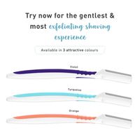 Sirona Eyebrow &amp; Face Razor for Women | Painless Facial Hair Removal for Women, Razor for Eyebrow, Upper Lip, Forehead &amp; Chin - (Pack of 3)