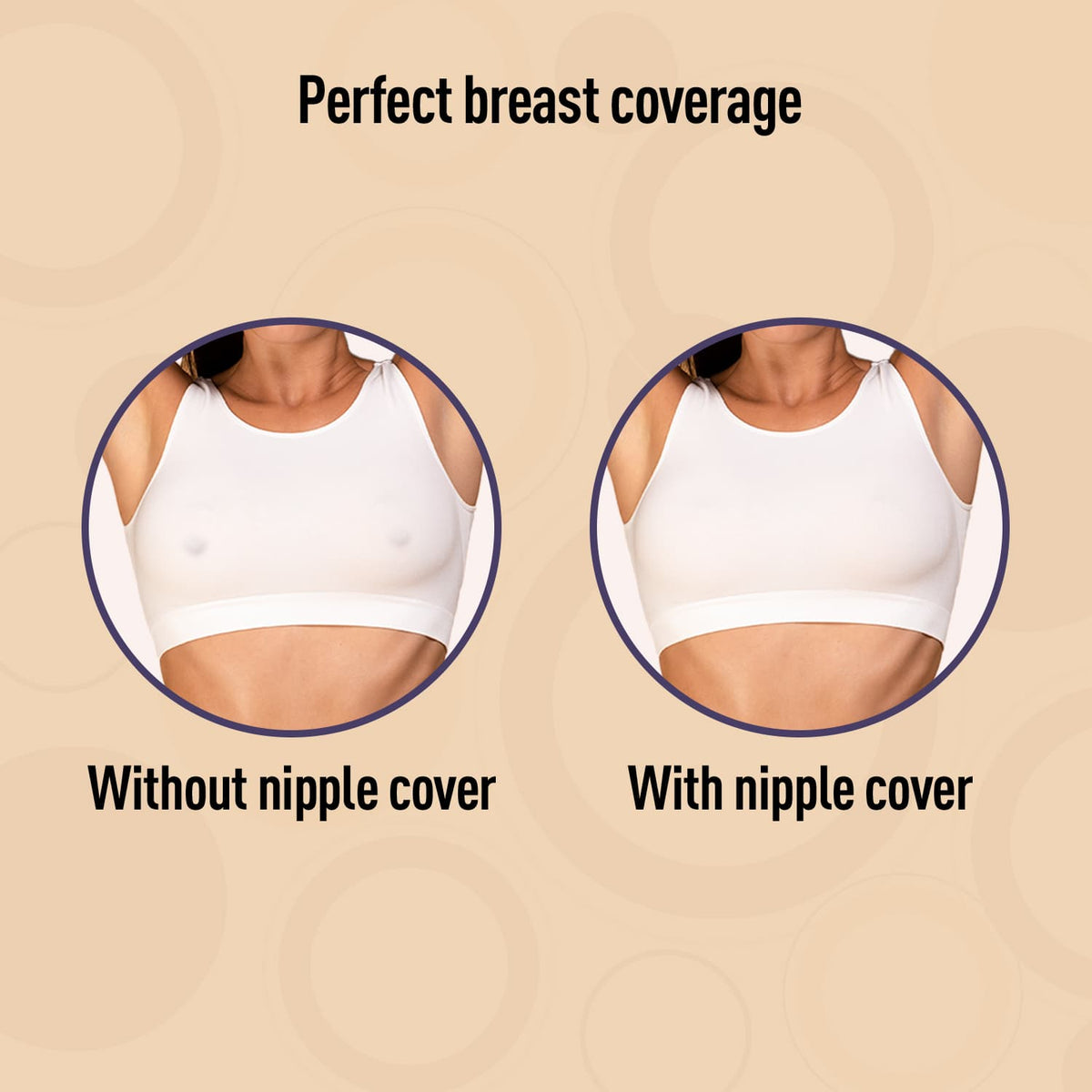 Reusable Silicone Nipple Cover for Women