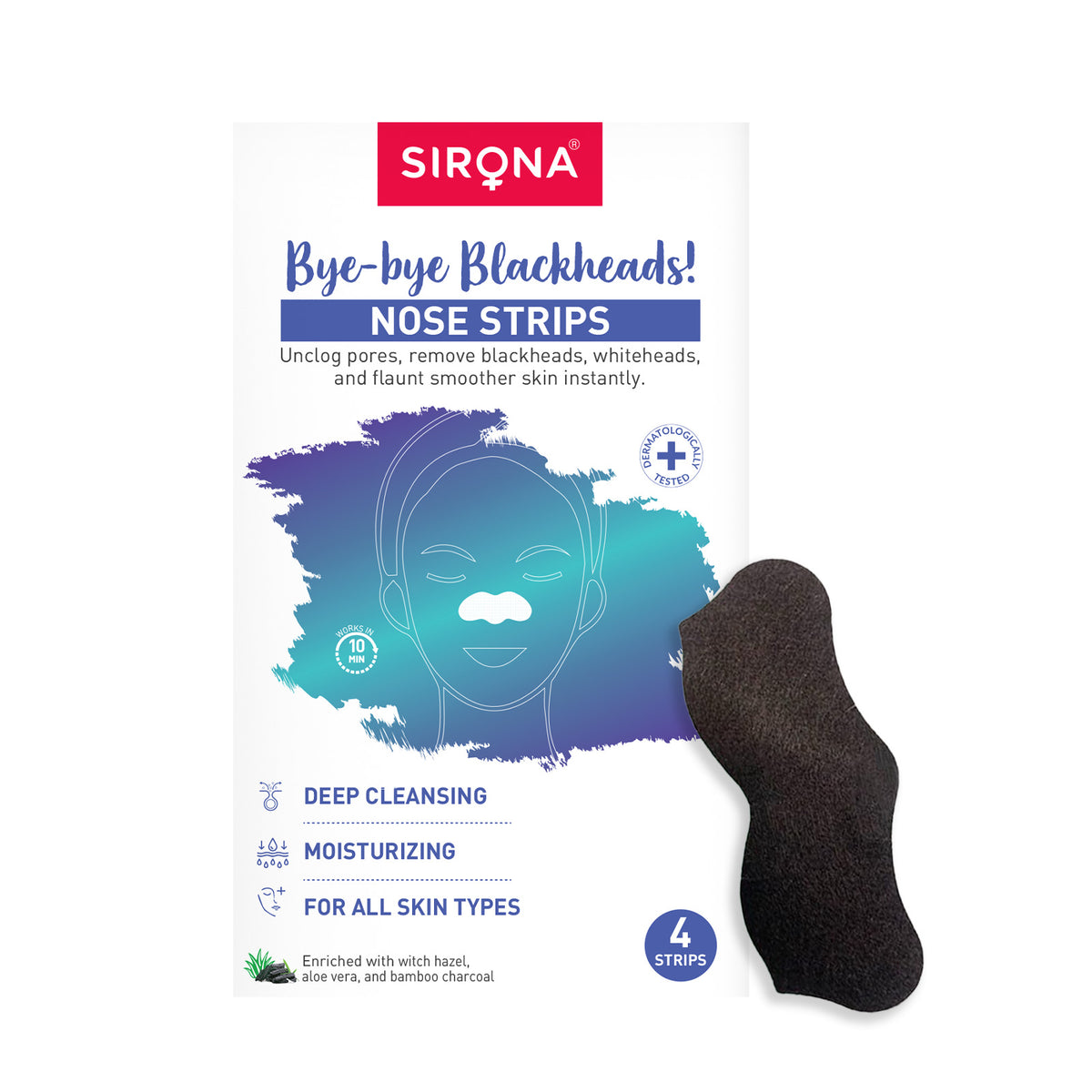 Bamboo Charcoal Nose Strips