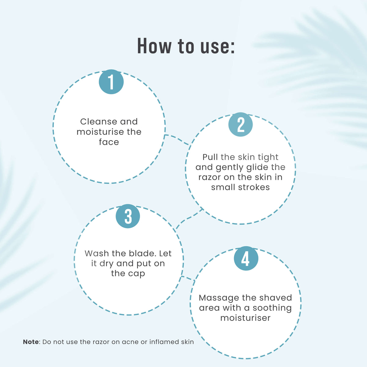 Reusable Eyebrow &amp; Face Razor for Women - 2 Razors