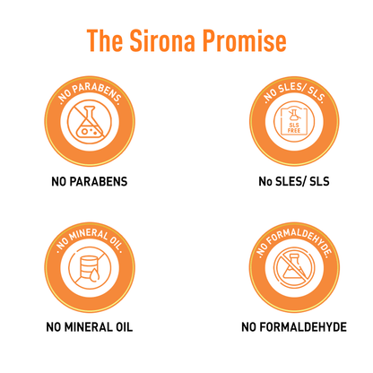 Sirona Revive and Brighten duo - Body Wash &amp; Face Wash, Vitamin C Personal Care Combo For All Skin Types, Removes Impurities, Enhance Radiance