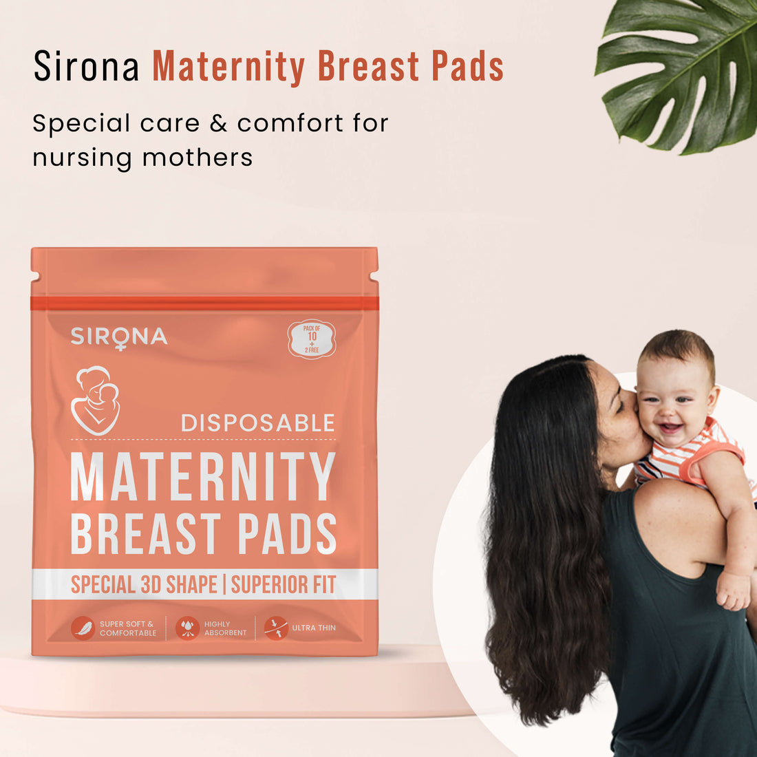 Sirona Disposable Maternity Breast Pads
