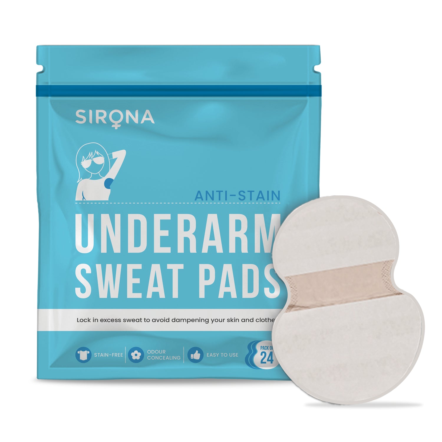 Sirona Underarm Sweat Pads