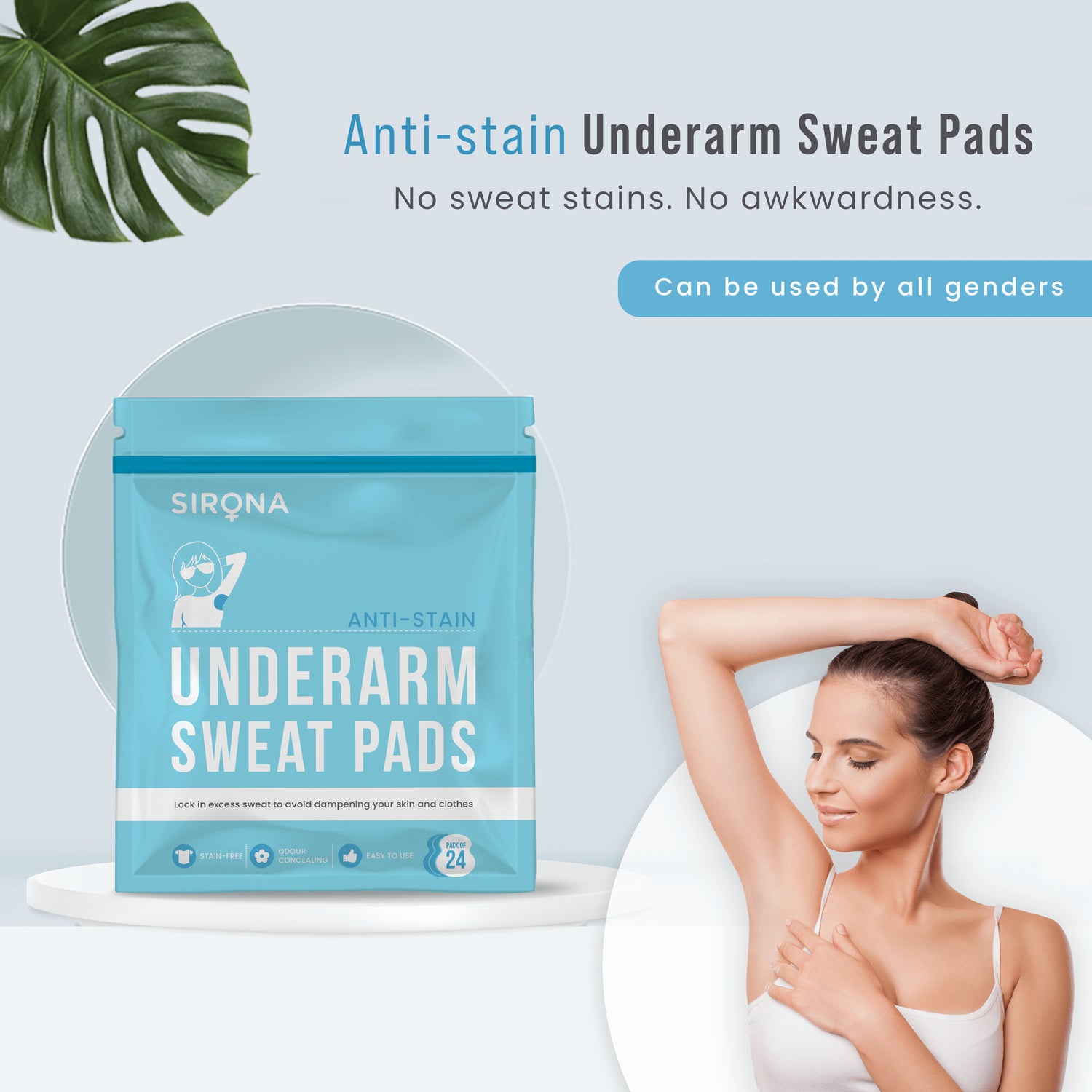 Sirona Underarm Sweat Pads