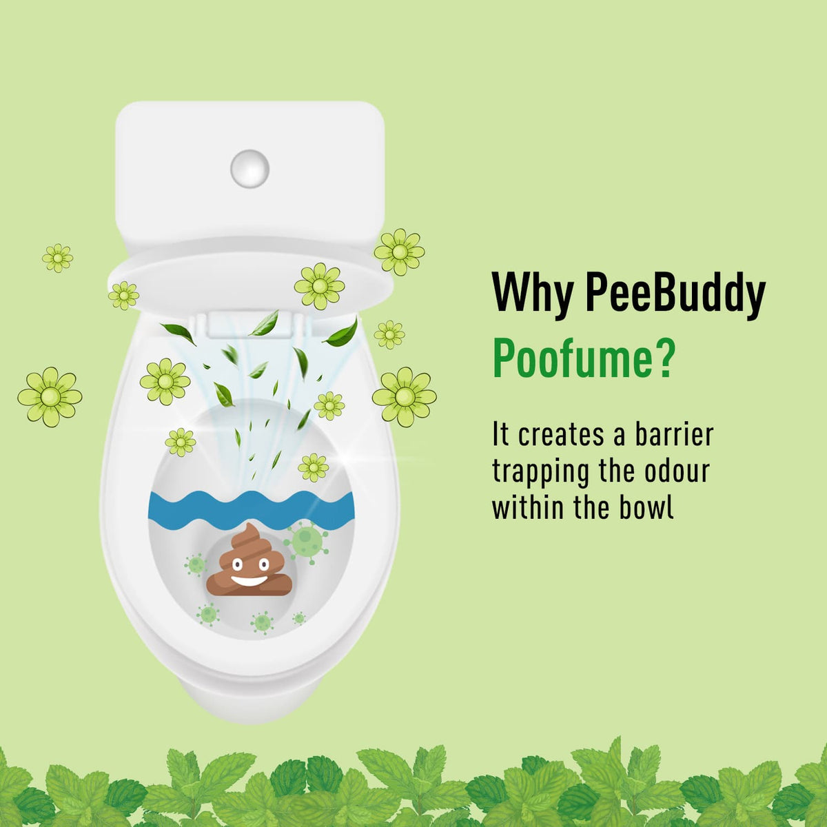 PeeBuddy PooFume For Odour Free Poop Experience - 120ml