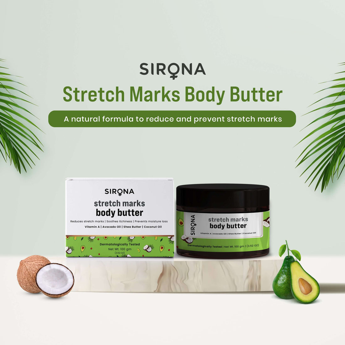 Stretch Marks Body Butter (100gm)