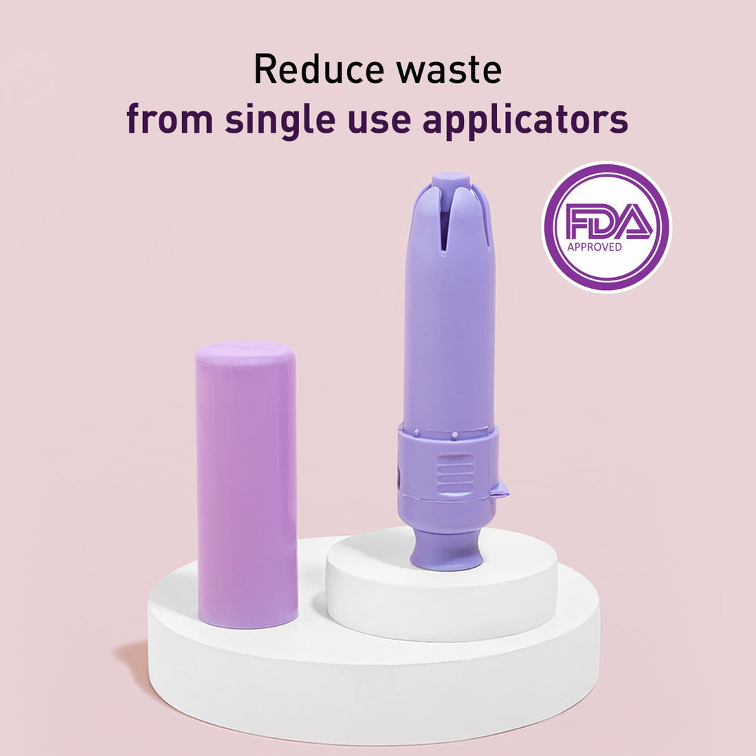 Sirona Reusable Applicator For Tampons | Easy to Use Applicator for Tampon, Hygienic &amp; Reduce Waste, BPA &amp; Phthalates Free, FDA Approved Tampons